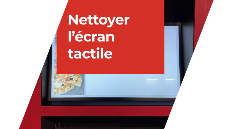 Nettoyer l'écran tactile